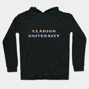 clarionu glitter lettering Hoodie